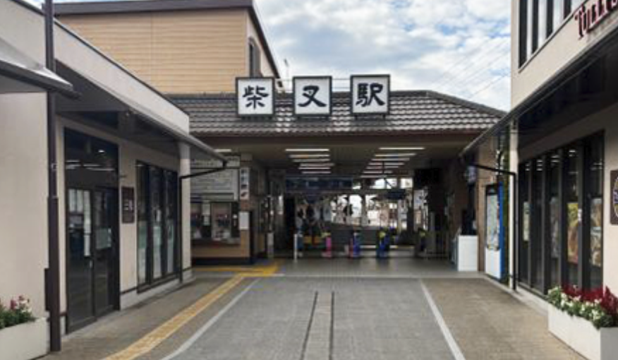 柴又駅前が屋台エリアの中心